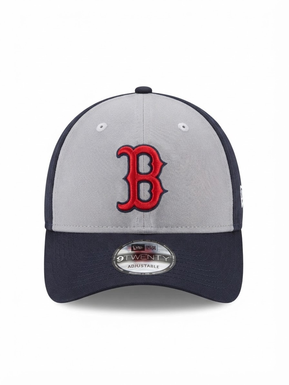 New Era Kids Boston Red Sox Gray, Navy & Red 9TWENTY Adjustable Hat